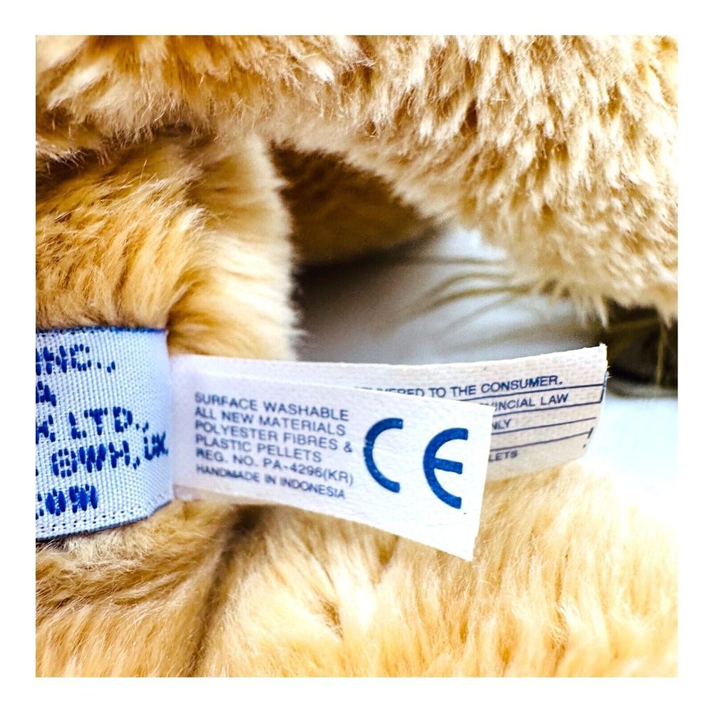Aurora World Realistic Lion Bean Bag Male Full Furry Mane Plush 12in Stuffed Toy - Picture 9 of 13